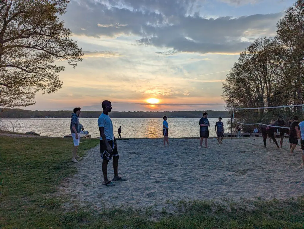 St. Thomas More School summer camp lakefront campus
